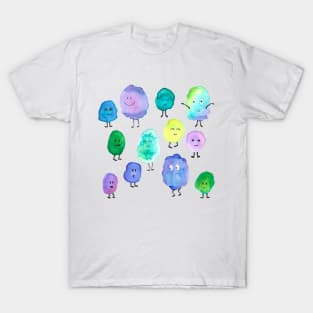 Happy Watercolor Monster Party! T-Shirt